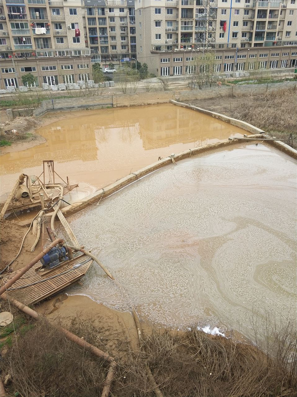 固安沉淀池淤泥清理-厂区废水池淤泥清淤